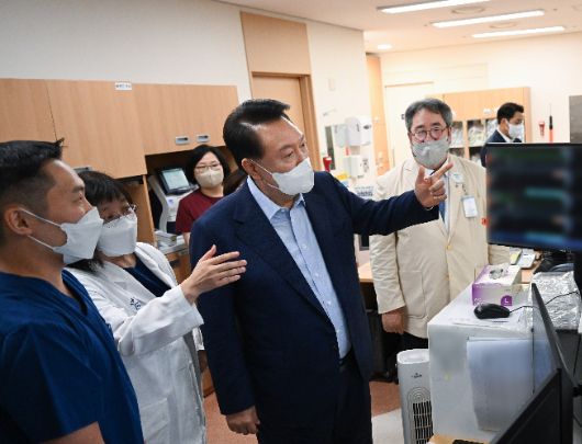 대통령실 "응급실 뺑뺑이 사망 증가? 근거 없어" 대통령실 "응급실 뺑뺑이 사망 증가? 근거 없어"