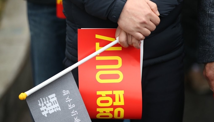 서울개인택시조합 집회…택시기사 안모씨 분신